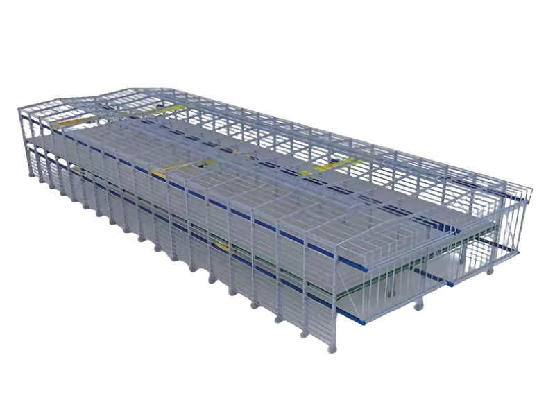 steel prefabricated building drawing